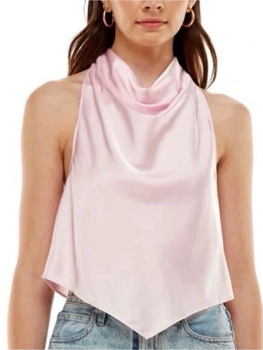 Wayf 98 Cowl Neck Top